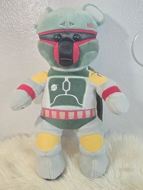 Build-A-Bear Star Wars Plush – Boba Fett Bear w/ Armor Outfit Collectible